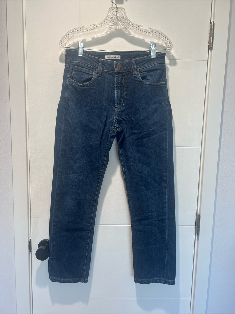 Slim Straight Men's Jeans in Dark Indigo